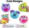 1pcs Smushers Squishy, Cute Easy Squeezy Squishy Funny Face Swap Fidget Balls for Adults Anxiety Relief, Fun Sensory Gifts