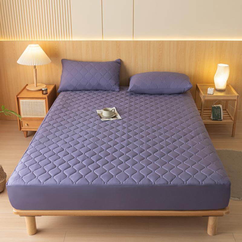 Waterproof Mattress Cover Antibacterial Mattress Protector Breathable Bed Fitted Sheet Single/Double/King/Queen/140/160/200