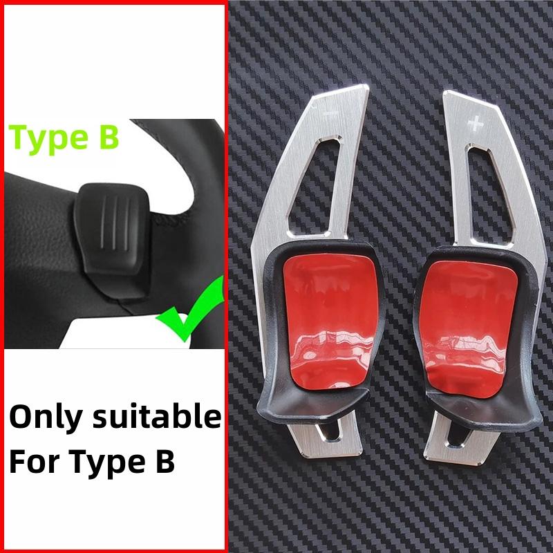 Auto Lenkrad Schaltwippen Verlängerung Schalthebel Aufkleber DSG Getriebe Für Skoda Octavia A7 Mk3 5E Rs Vrs Superb B8 Scala Karoq Kodiaq