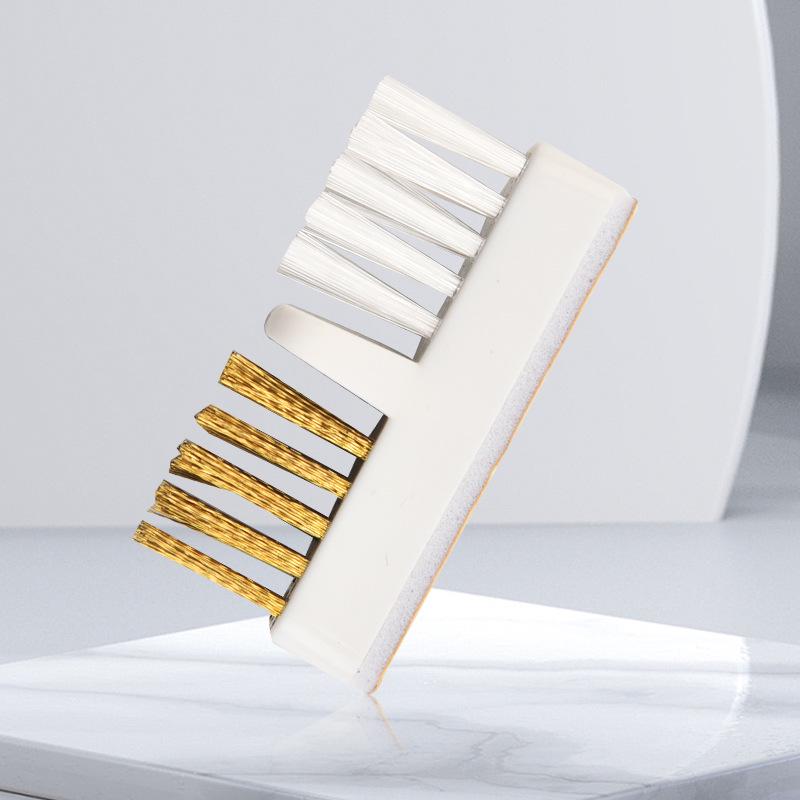 

Пылезащитный держатель для фрез для маникюра с 30 отверстиями и щеточкой для чистки