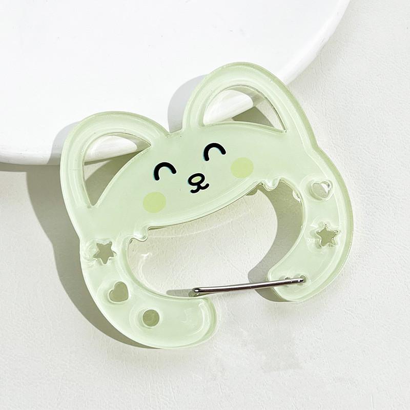 

Милый карабин с животным, карабин-кнопка для DIY, акриловая подвеска, корейский брелок, мультяжная пряжка для сумки, декоративная пряжка для подвешивания сумки