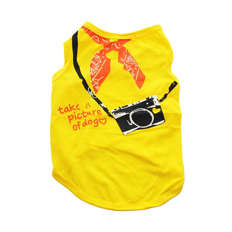 Summer Puppy Dog Cat Cooling Vest Shirt Cheap Pet Clothes for Small Dogs Boy Chihuahua Poodle Shirts Wholesale Mascotas Clothing