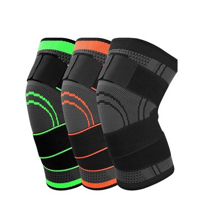 3D Weben Knie Unterstützung Klammer Atmungsaktive SleeveGym Jogging Sport Joint Schmerzen