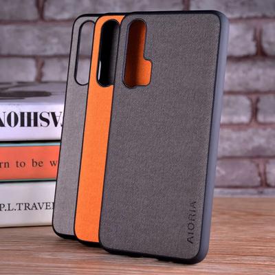 Case for Huawei Honor 20 20 Pro 20S Coque Luxury Textile Leather Skin Soft TPU Phone Cover for Huawei Honor 20 Case