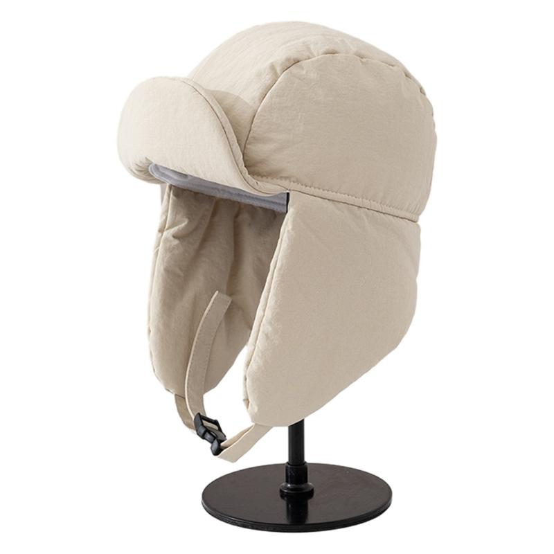 Thicken Windproof Earflap Hat Vintage Earflap Hat for Women Teens Keep Ear Warm Hat Cold Weather Thicken Trapper Hat