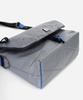 Lanvin en Bleu Heather Shoulder Gray Men's Bag,