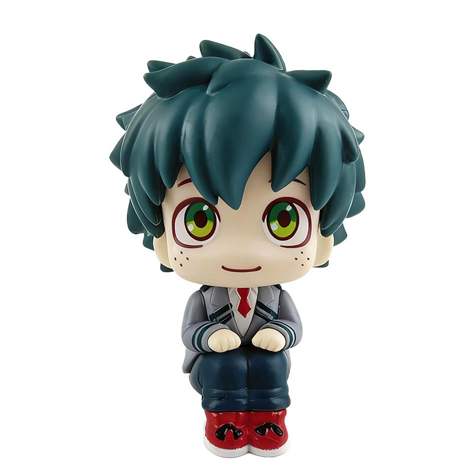 

10cm Boku Hero Academia Anime Figure Midoriya Izuku Action Bakugo Katsuki/Todoroki So Figurine Collection Toys PVC no Poseable Articulated Scale