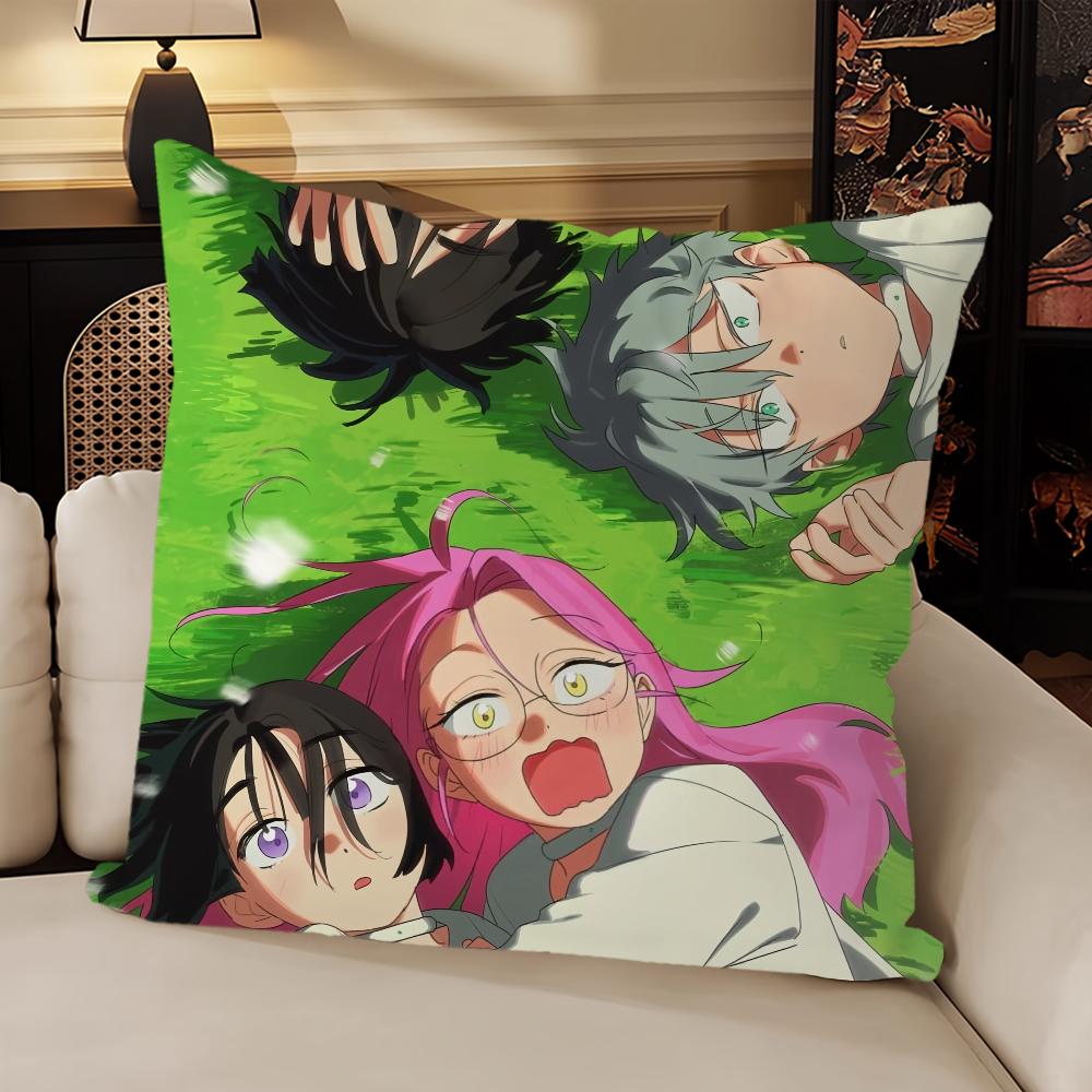 Game A-Alien Stage Sua And Mizi Cushion Sofa Living Room Bedroom Headboard Backrest Cushion Square Cushion Nap Time Pillow Case