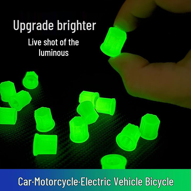 

Світловідбивні ковпачки на вентиль для автомобілів, велосипедів та мотоциклів фарби люмінесцентні зелений колір