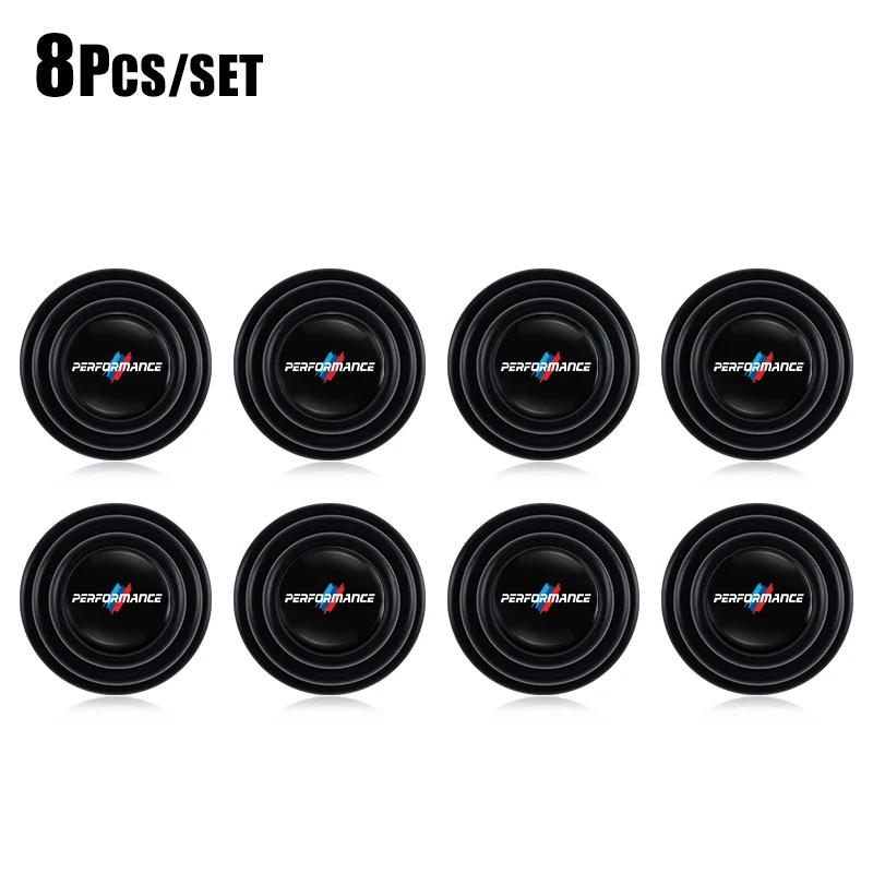 Thickened Silicone Door Shock Absorbing Buffers Anti-Noise Anti-Collision Protector Stickers Compatible With BMW E36 E46 E90 F30 XV1