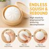 Low Rebound Steamed Bun Squishies Slow Rebound Steamed Bun Squeezable Toy  Kids Gifts