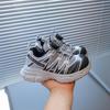 Barnes pustende sportssko Jenter lettvekts pappa-sko Liten jente mote Roterende spenne Løpesko Sklisikre fritidssko