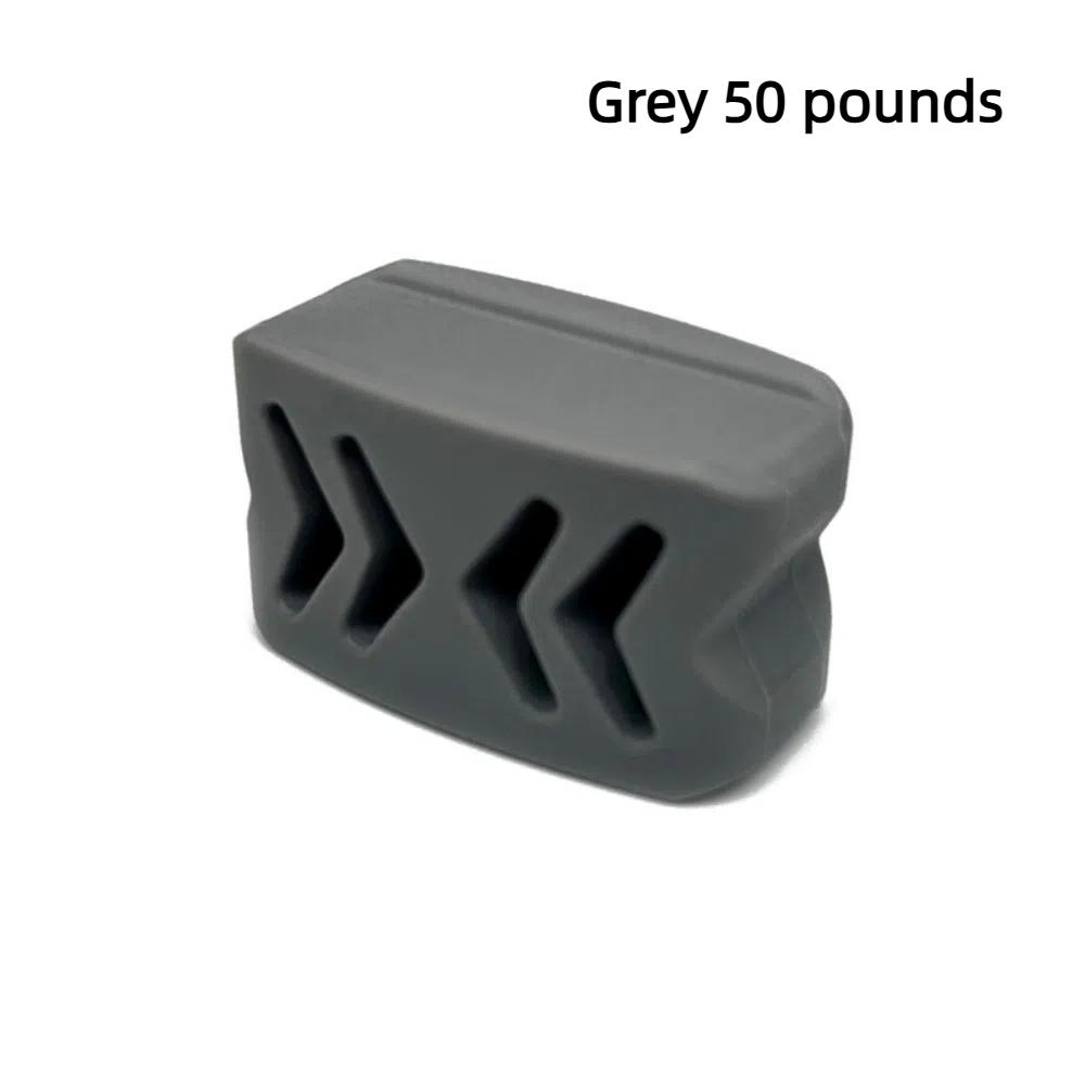 Facial Chew Bite Muscle Jaw Exerciser 40/50/60Lbs Double Chin Jawliner Redefine Jawline Trainer