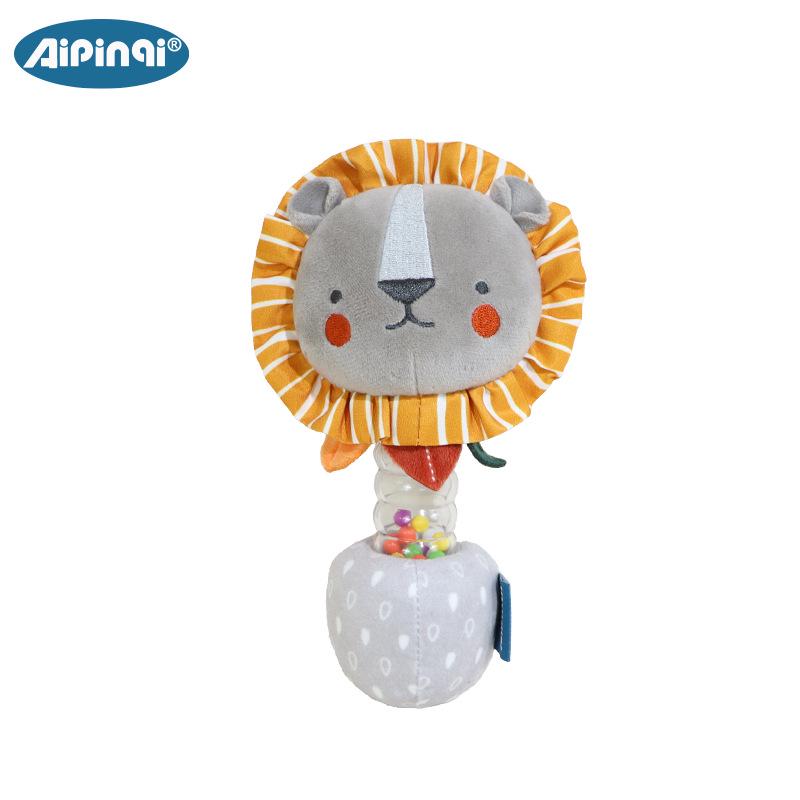 

Aipinqi Успокаивающая плюшевая игрушка-колокольчик для малышей от 0 до 1 года