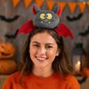 Skeleton Halloween Headband Bat Catoon Hairband Personality Halloween Hair Hoop  Cosplay