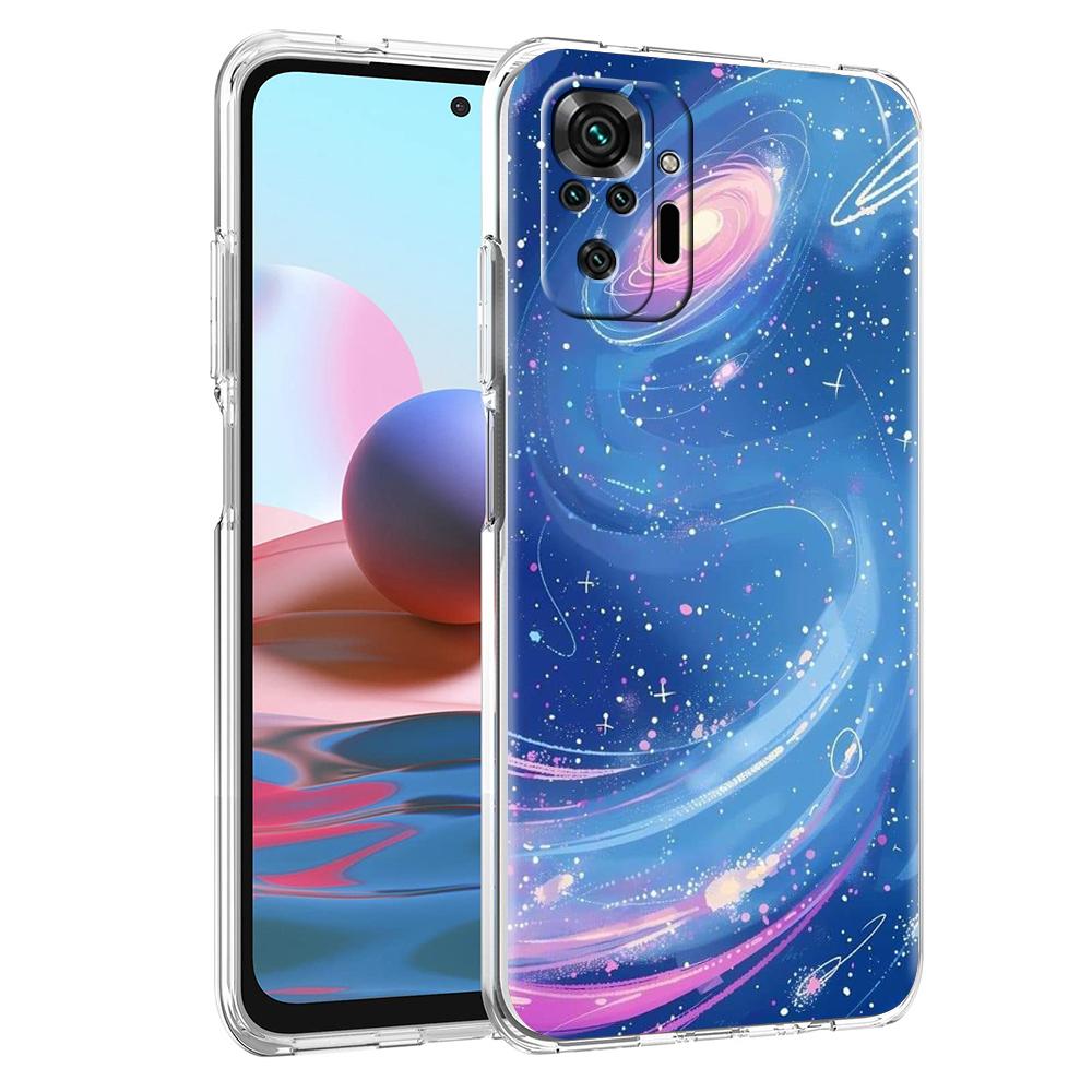 Floating Liquid Candy Mural Phone Case For Xiaomi Redmi Note 14 13 12 5G 9S 9 10 11 Pro Plus 4G 9T 14C 13C 12C 10C 9C 9A Cover
