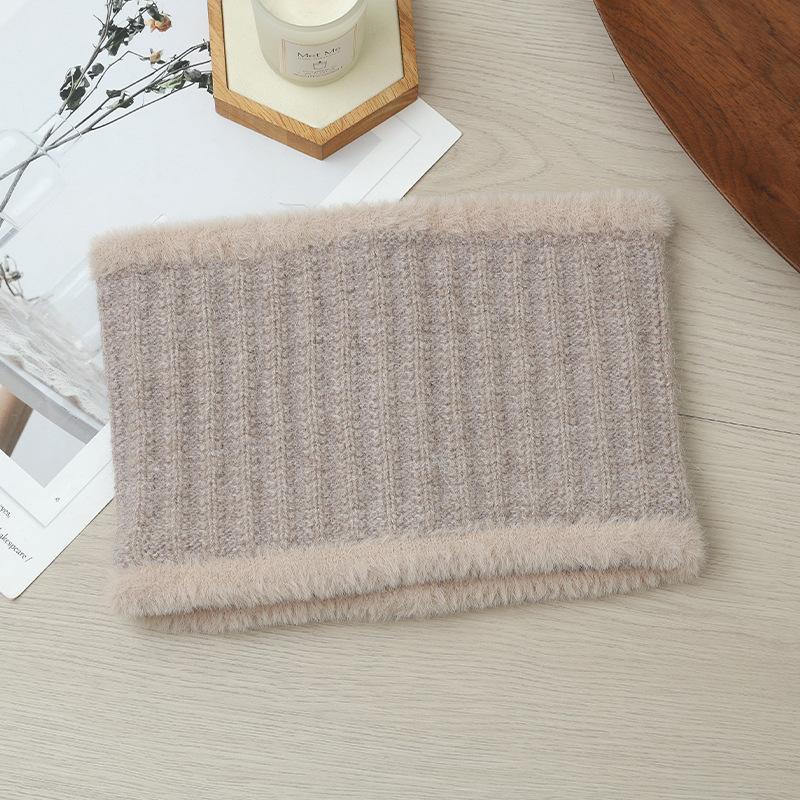 Autumn and Winter Hats for Women  Fashionable and Versatile Plush Hat Outdoor Casual Cold Proof Wool Hat Can Scarf Warm Suit