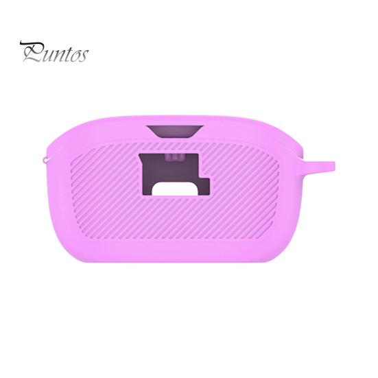 

Силиконовый защитный чехол для JBL Vibe Buds, противоударный, пыленепроницаемый, с отверстием для зарядки, портативная сумка для хранения фиолетовый