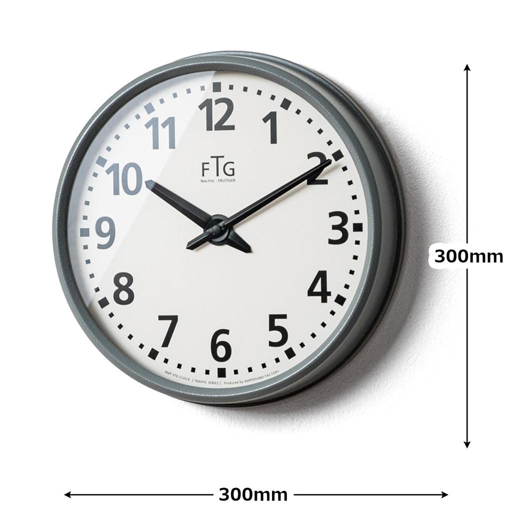 Zegar ścienny El Commune SERIA TRAFFIC Frutiger AMP-C061