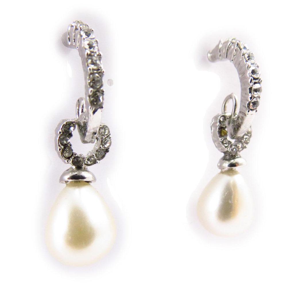 Les Trésors De Lily [J6229] - Boucles Créateur 'Sissi' ivoire