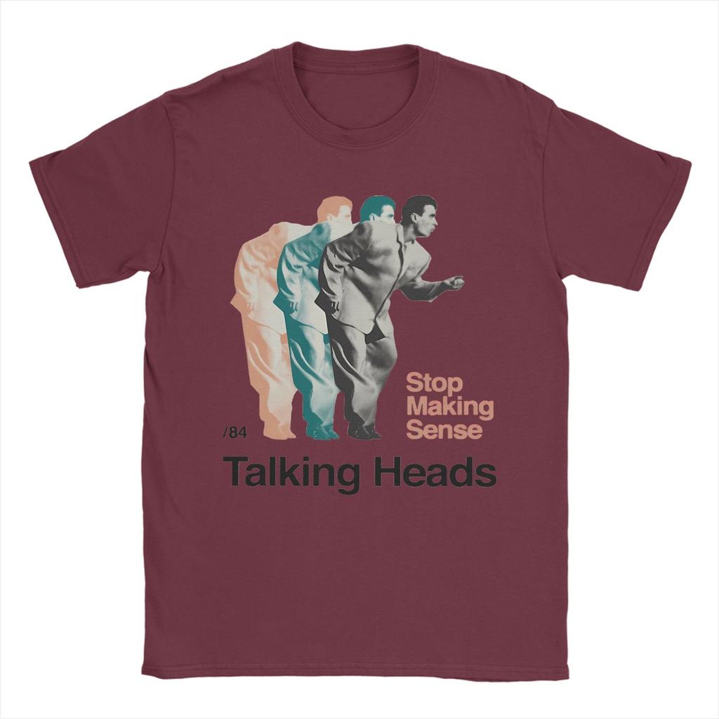 Unisexs TShirts Talking Heads Stop Making Senses Funny Cotton Tee Shirt Short Sleeve T Shirts O Neck Clothing New Arrival