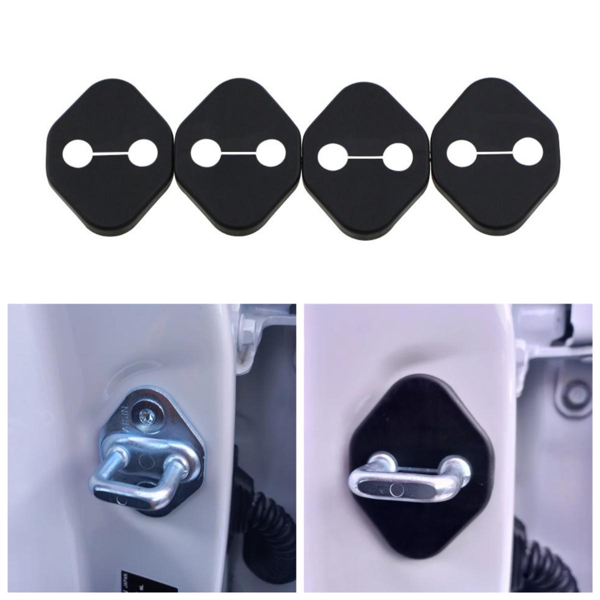 

4pcs Door Lock Decoration Protection Cover Case for Toyota Corolla Camry Avensis RAV4 Yaris Auris Car Styling Accessories