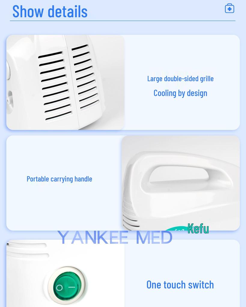 Kefu KF-WHQ-02 Home Compressor Nebulizer for Elderly & Children