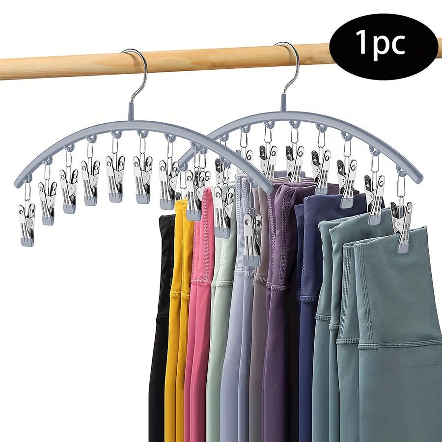 Seamless Stainless Steel Multi-Functional Clothes Hanger for Drying and Storing Underwear and Socks.