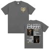Cazzu Latinaje Album Tour Cover Tee Shirt Unisex Women Clothing Aesthetic Fashion T Shirt Casual Cotton Oversized YK Top