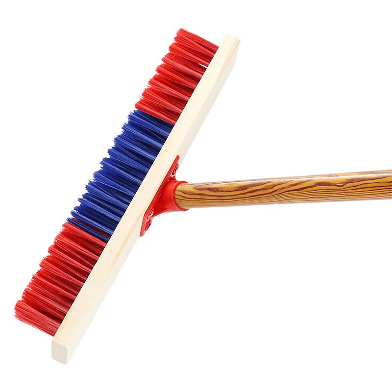 Hesidige Long Handle Hard Bristle Floor Scrub Brush Hard Bristle