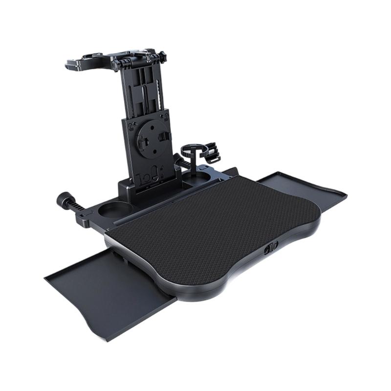 

Foldable Steering Wheel Tray with Cup Holders & Phone Stand Adjustable Car Desk Easy to Use for Car Travel tool 1
