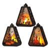 Halloween Themed Hanging Lanterns Witch Pumpkin Castles Pattern Handheld Lamp For Porch Window Doorway Holiday Decorations
