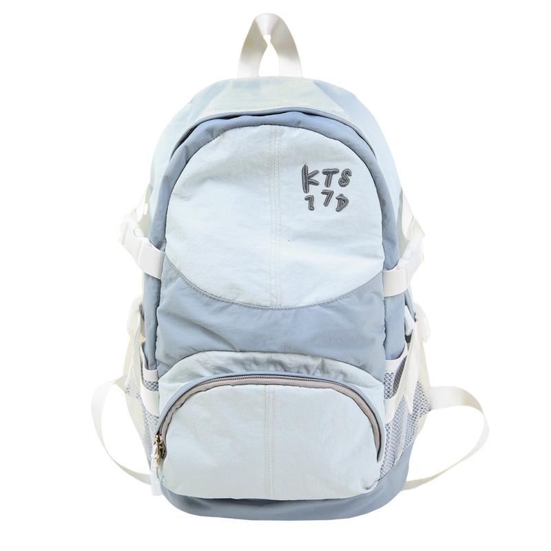 

Casual and Fashionable Large-capacity Computer Backpack Personalized Commuting Unisex Couple Backpack синій