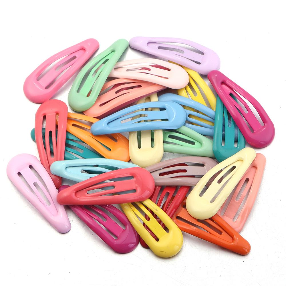 30pcs 30x11mm Mini Hairpins Colorful BB Hair Clips For Girl Children Lovely Hair Decorate Hairpins Barrette Headwear Accessories
