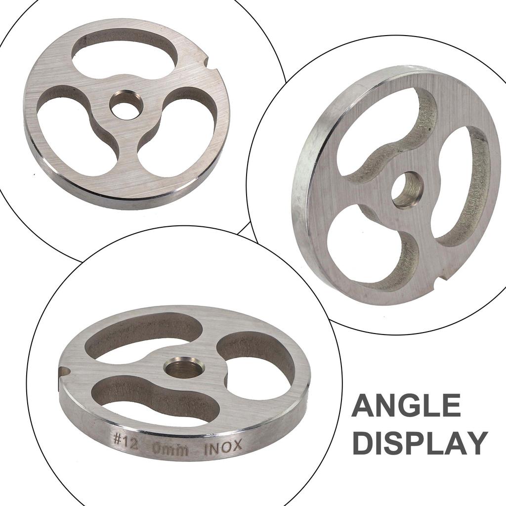 69mm Stainless Steel Meat Grinder Plate Suitable for Most 12 Type Grinders