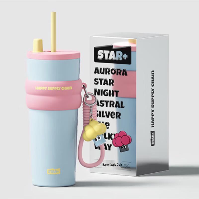 Aurora Starry Night Insulated Straw Tumbler