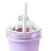 Ice Ball Cup with Lid And Straw, 2-in-1 Foldable Silicone Ice Maker And Drinking Cup, Portable Iced Beverage Cup for Travel And Outdoor Use