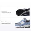 991v1 Made In England Dusty Blue Women Sneakers Alloy Smoked-Pearl W991BGG