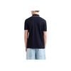 Emporio Armani Logo Embroidered Polo Shirt Men Polo Shirts Navy EM000858-AF12955-UB118