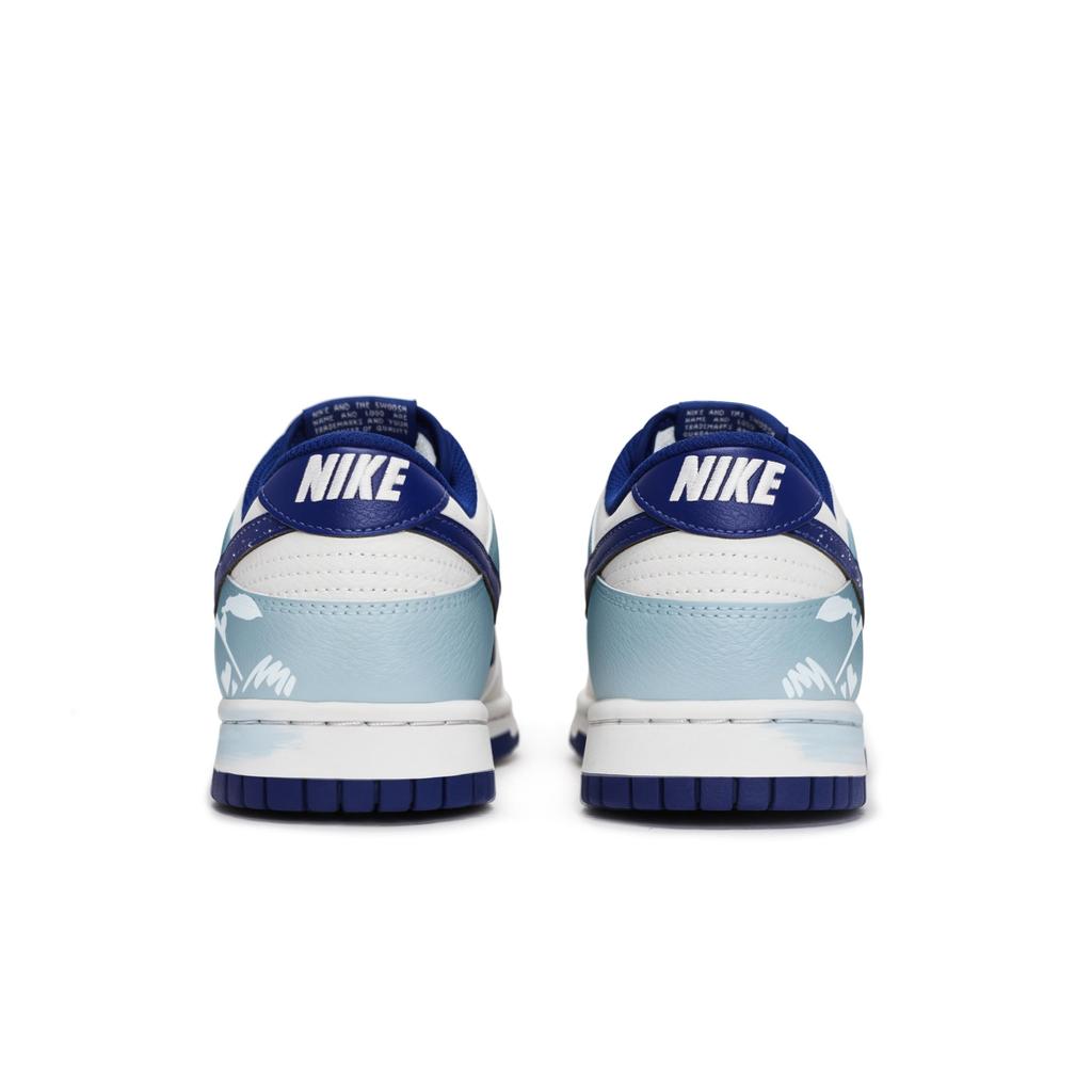 Nike Dunk LOW RETRO Low Top Skateboard Shoes Men's Blue White HF5441-117(Team80-S-BOX)