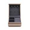 Mini Jewelry Organizer Durable Storage Box for Women Travel Display Holder Portable Necklace Travel Organizer for Women