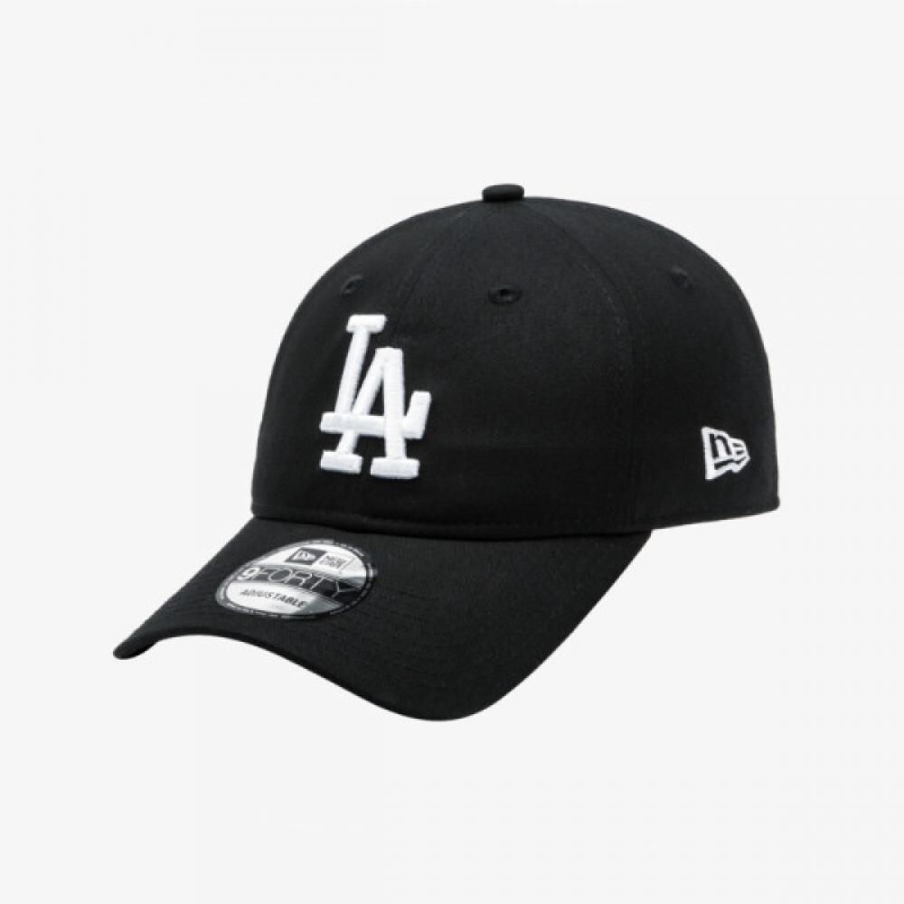 New Era La Dodgers bLack Unstructured Ballcap OSFM
