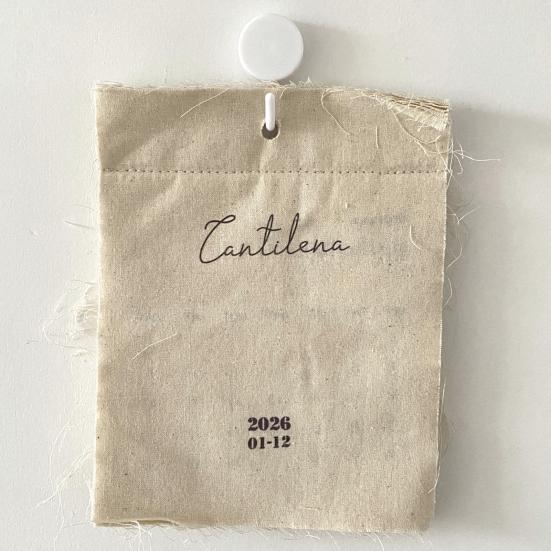 2026 Cloth Wall Calendar Wall Hanging Fabric Calendar Jan. 2026 - Dec. 2026 12