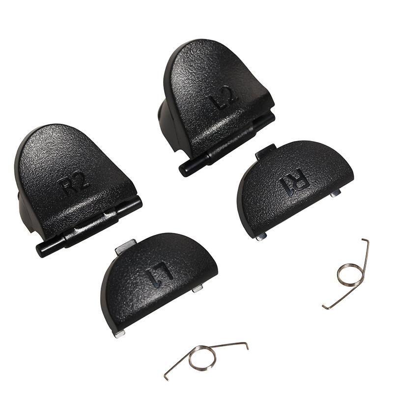 Pièces de rechange pour manette PS4 Manette originale Pad de joystick Poignée de stick analogique Bouton gâchette Ressort Kit de tournevis Tri-wing