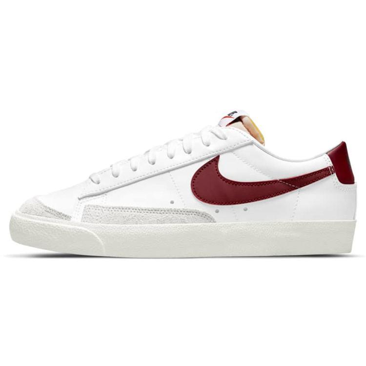 New Nike Blazer Low 77 White Team Red Women's DC4769-104