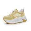 New Casual Thick-soled Breathable Dad Shoes with Increased Mesh