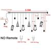 AC 110V Christmas Tree Deer Bells String Lights Fairy Lights Outdoor Decoration