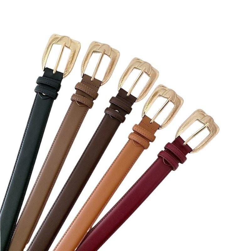 Black Versatile Waist Belt For Women Summer Fashion Essential Accessory Coats For