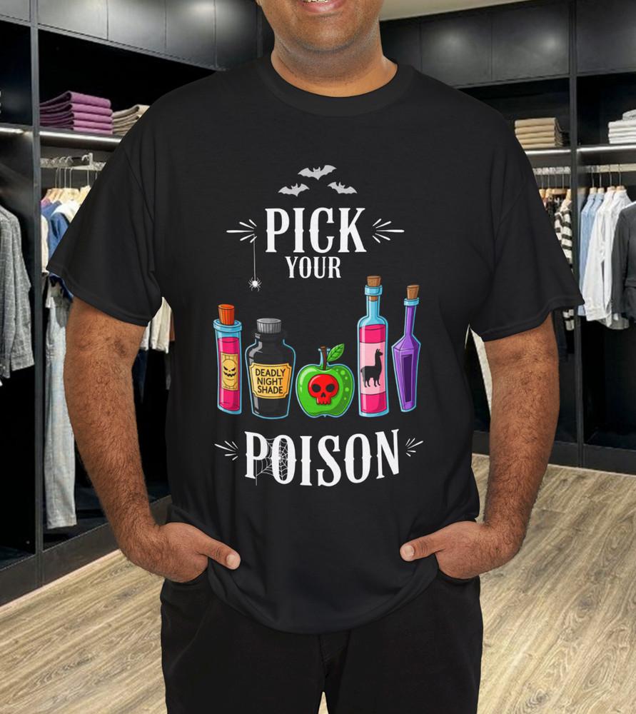 

Pick Your Poison Villain T-Shirt 4XL