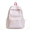 Schoolbag Japanese Ins Style Casual Simple Schoolbag Female, Junior High School and High School Students Backpack Large Capacity Versatile Travel 